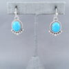 LOVELY Sleeping Beauty Turquoise Earrings by Artie Yellowhorse