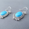 LOVELY Sleeping Beauty Turquoise Earrings by Artie Yellowhorse