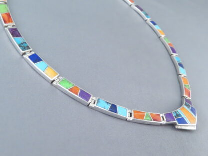 Inlay Necklace – Multi-Color