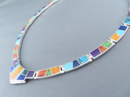 Inlay Necklace – Multi-Color