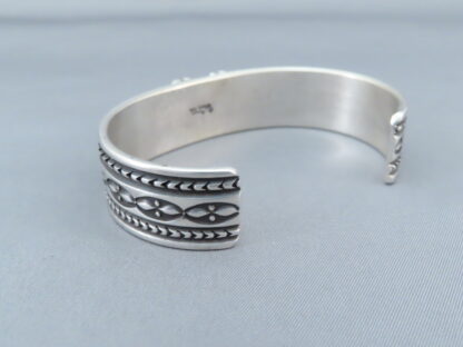 Sterling Silver & Royston Turquoise Bracelet