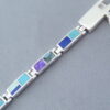 Inlaid Multi-Stone Link Bracelet (smaller)
