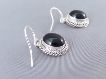 Onyx Sterling Silver Earrings