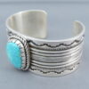 Kingman Turquoise Cuff Bracelet Jewelry