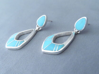 Turquoise Inlay Earrings