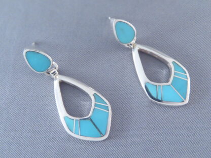 Turquoise Inlay Earrings
