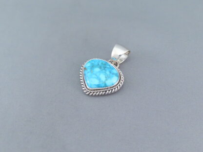 Pendant by Artie Yellowhorse with Kingman Turquoise